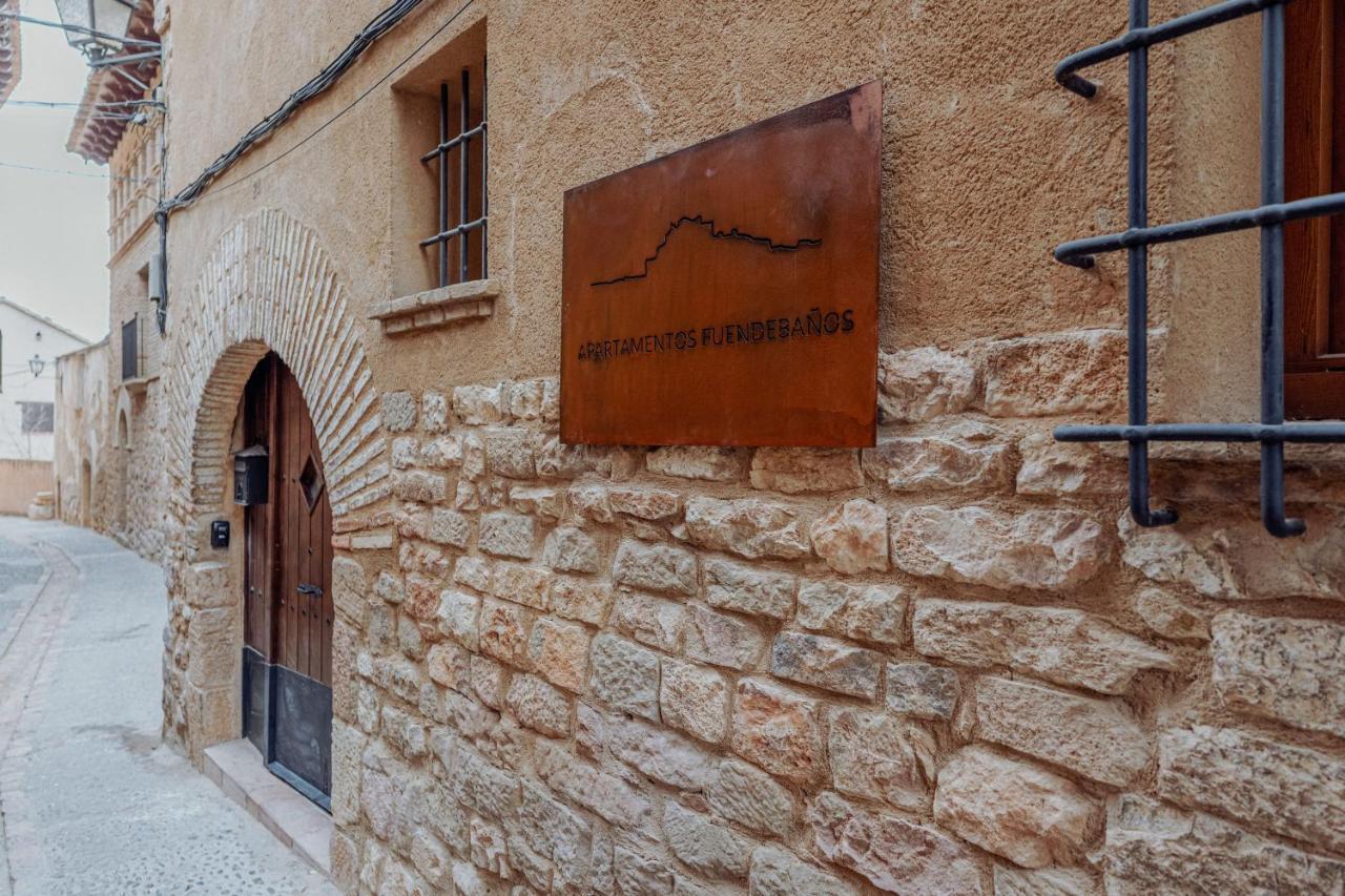Apartamentos Fuendebanos Alquezar Bagian luar foto